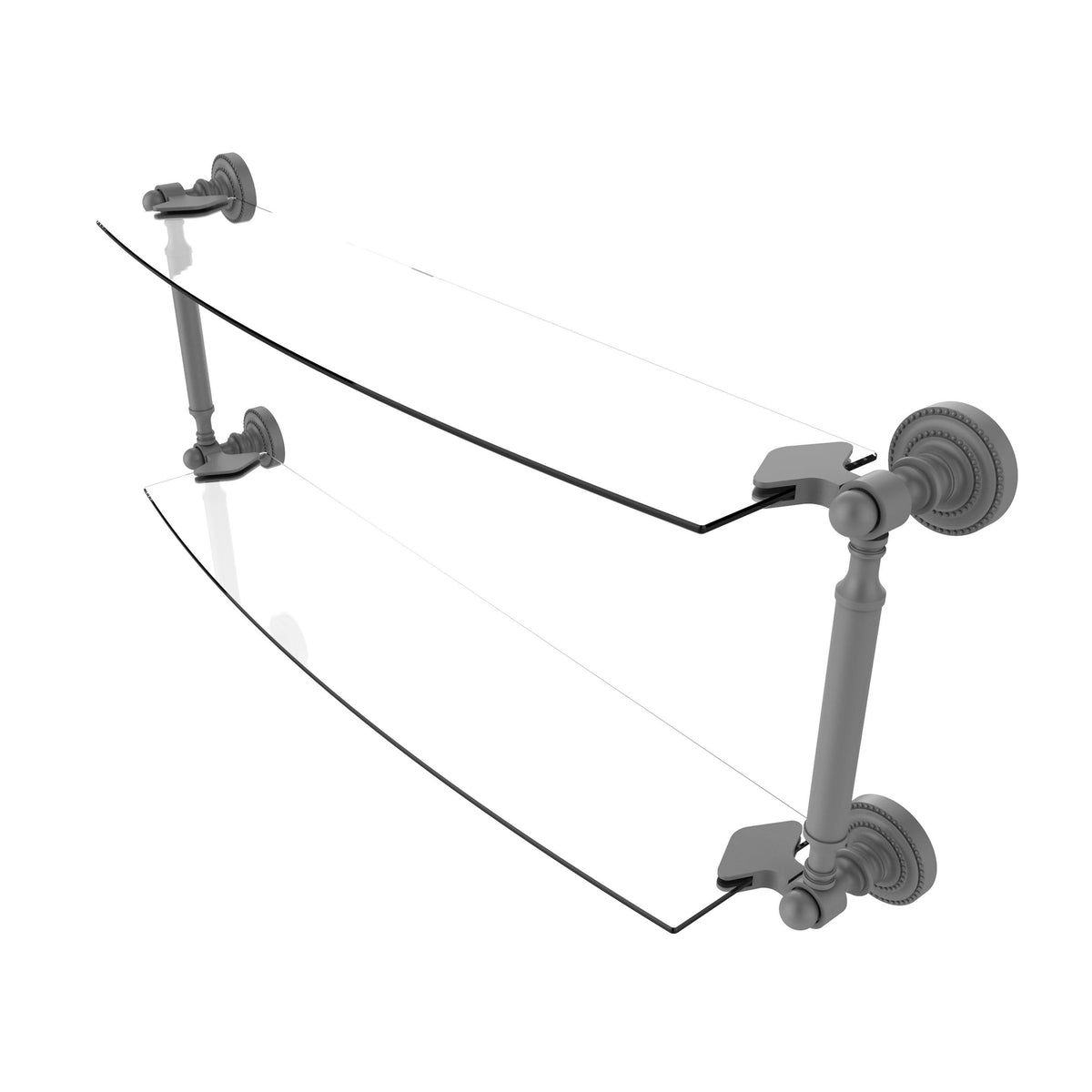 18x22 Two Tiered Glass Shelf Oil Rubbed Bronze G525384