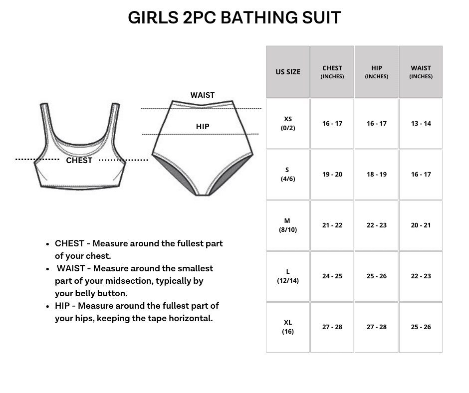 Girl's 3 Pack 2-Piece Bikini Swimsuit UPF 50+ A773526
