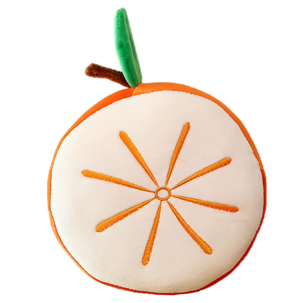25cm Simulation Lemon Throw Pillow Plush Stuffed Toy Orange V86738