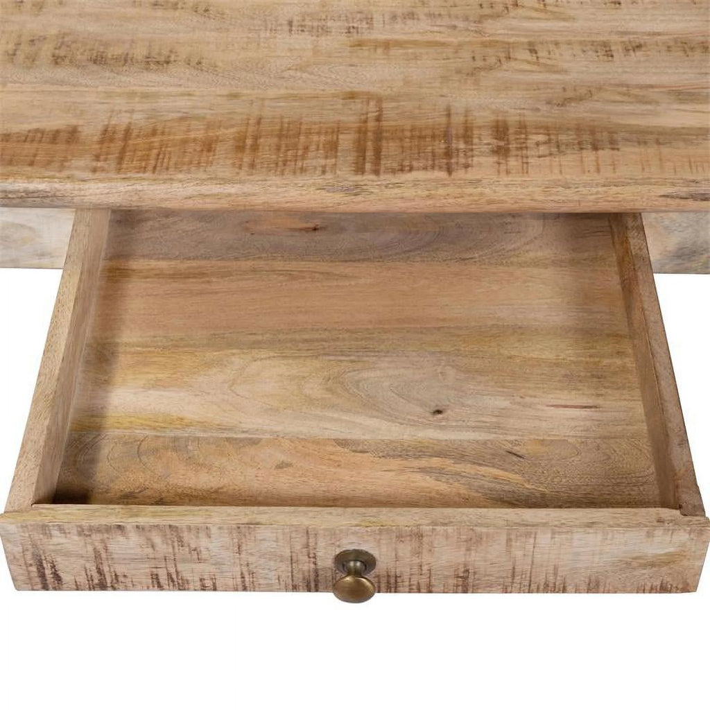 Wood 4-Drawer Dining Table O68691