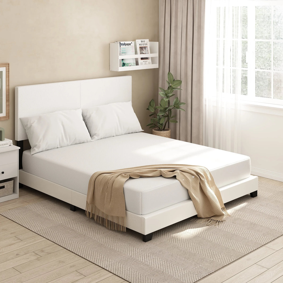 10 Inch California King Gel Memory Foam Mattress Y6572