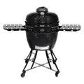 Black 24 in. Kamado Charcoal Grill Z569