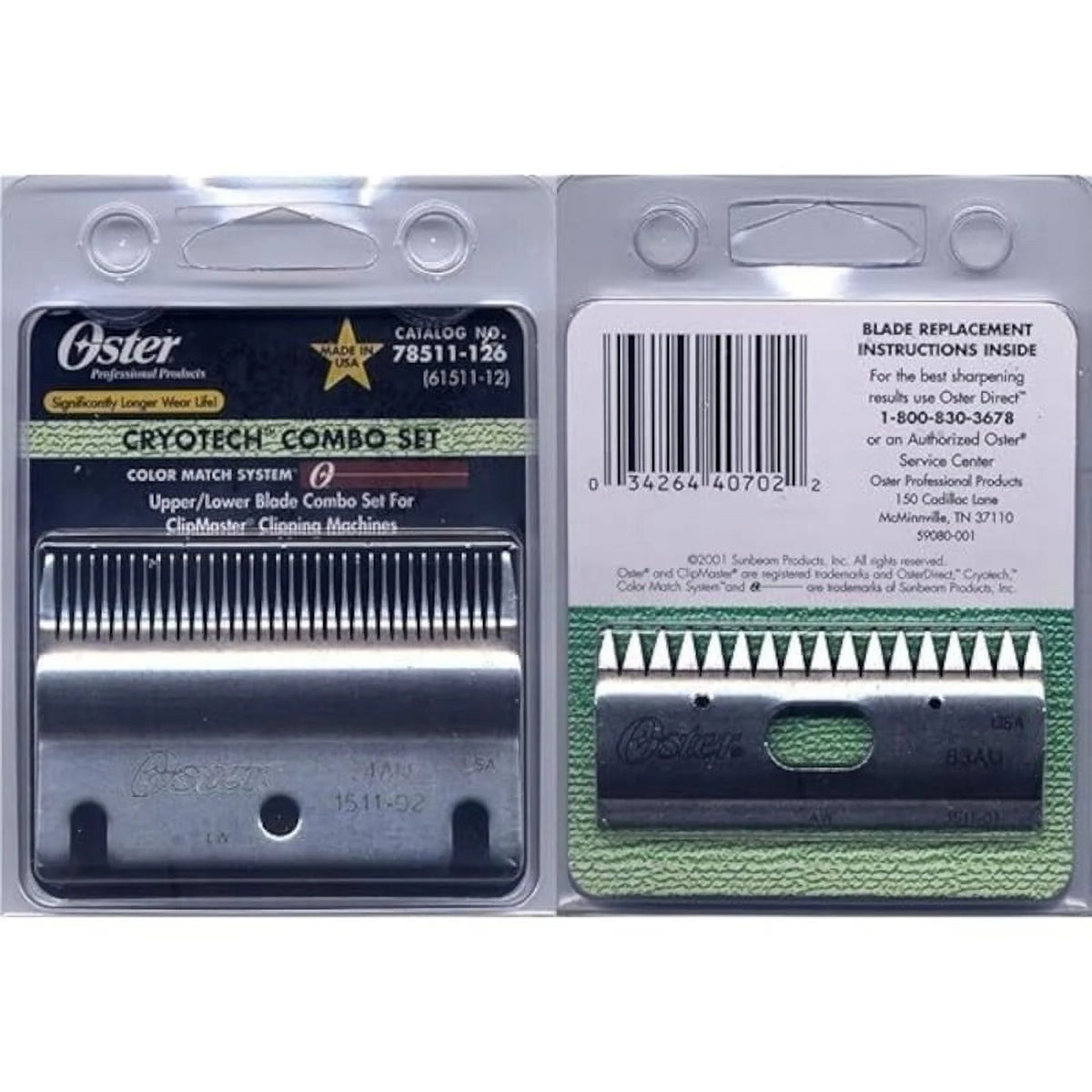Top and Bottom Blade Combo Set T7018