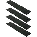 Black 3-1/2-inches x 16-inches 300lb 4-Pack M146919