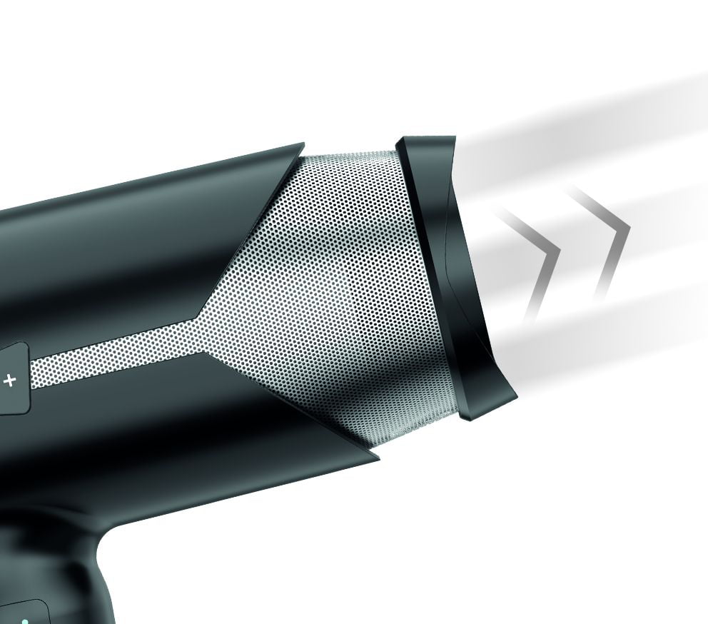 Matte Black Professional Hair Dryer M677