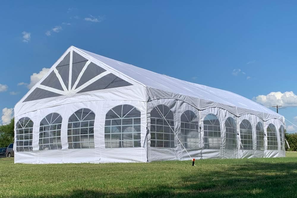 40'x20' PE Marquee Tent Gazebo with Storage Bags Z84910
