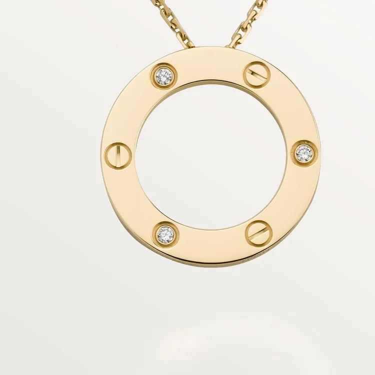 3 Diamonds Necklace W20955