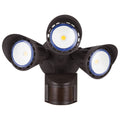 Bronze LED Security Lights with Motion Sensor, Three Heads N73729