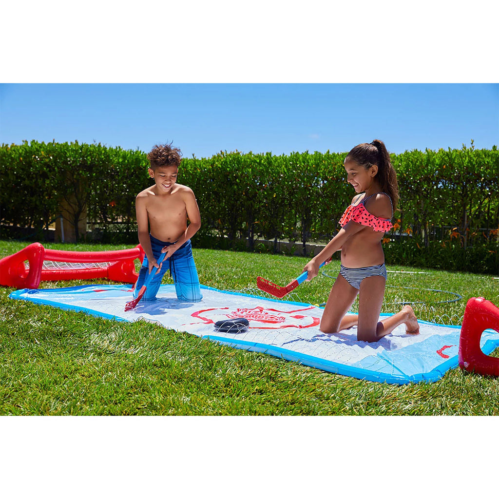 Water Knee Hockey Lawn Water Slide U195
