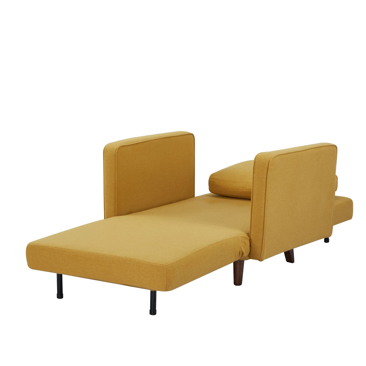 Yellow Sleeper Arm Chair Set of 2 J568501