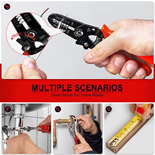 287PCs Hand Tool Set with Hammer, Pliers, Ratchet Wrench, Socket, Portable Tool Box G26647