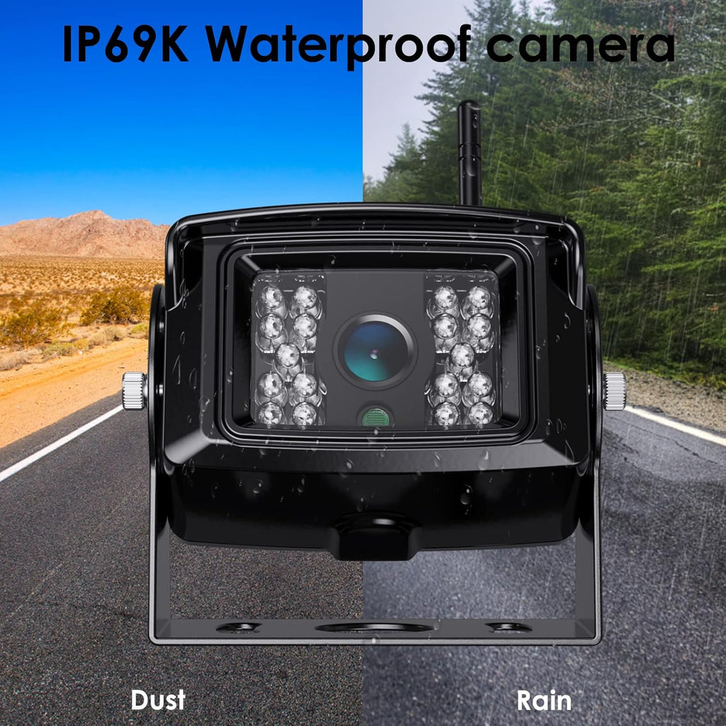 HD Wired Backup Camera System Kit with 7" LCD Monitor L3997