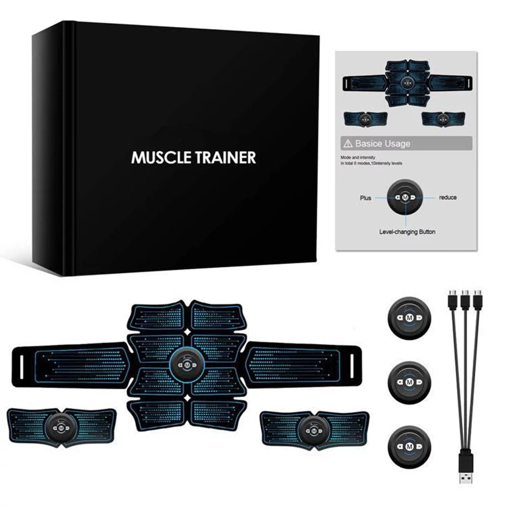 Abs Stimulator with 6 Modes 10 Levels Y52456