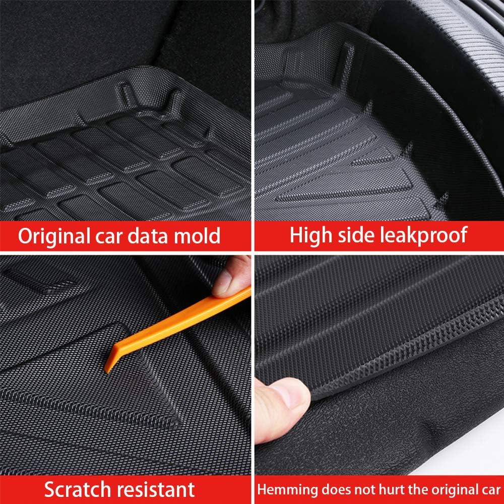 Black Rubber Cargo Liner Pack of 2 I876718