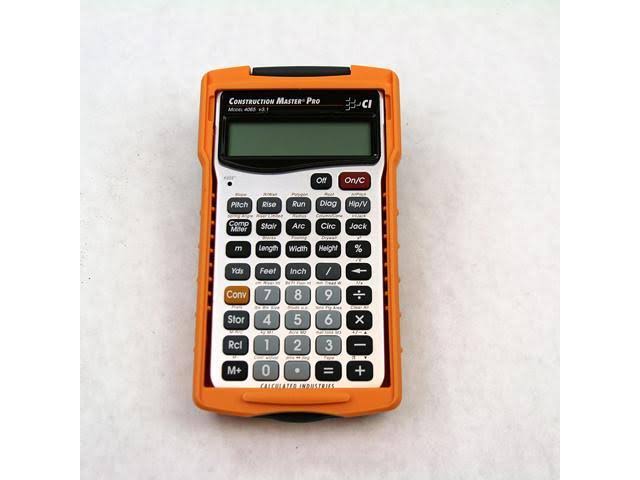 Construction Calculator C37158