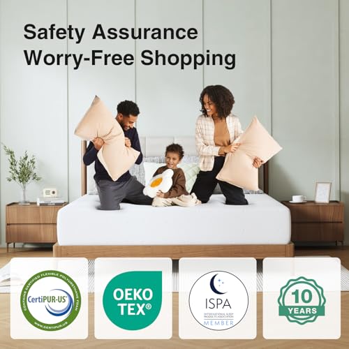 12 Inch King Size Memory Foam Mattress Q460