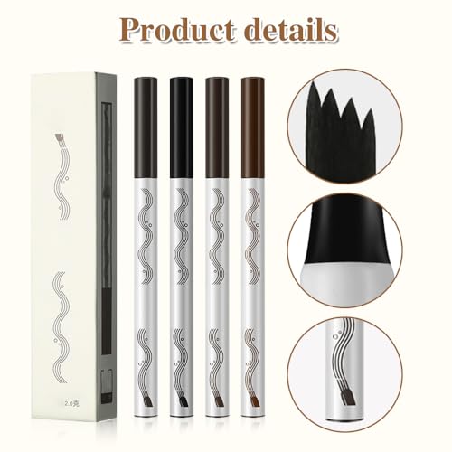 4 Tip Microblade Brow Pen (Light Brown) B65821