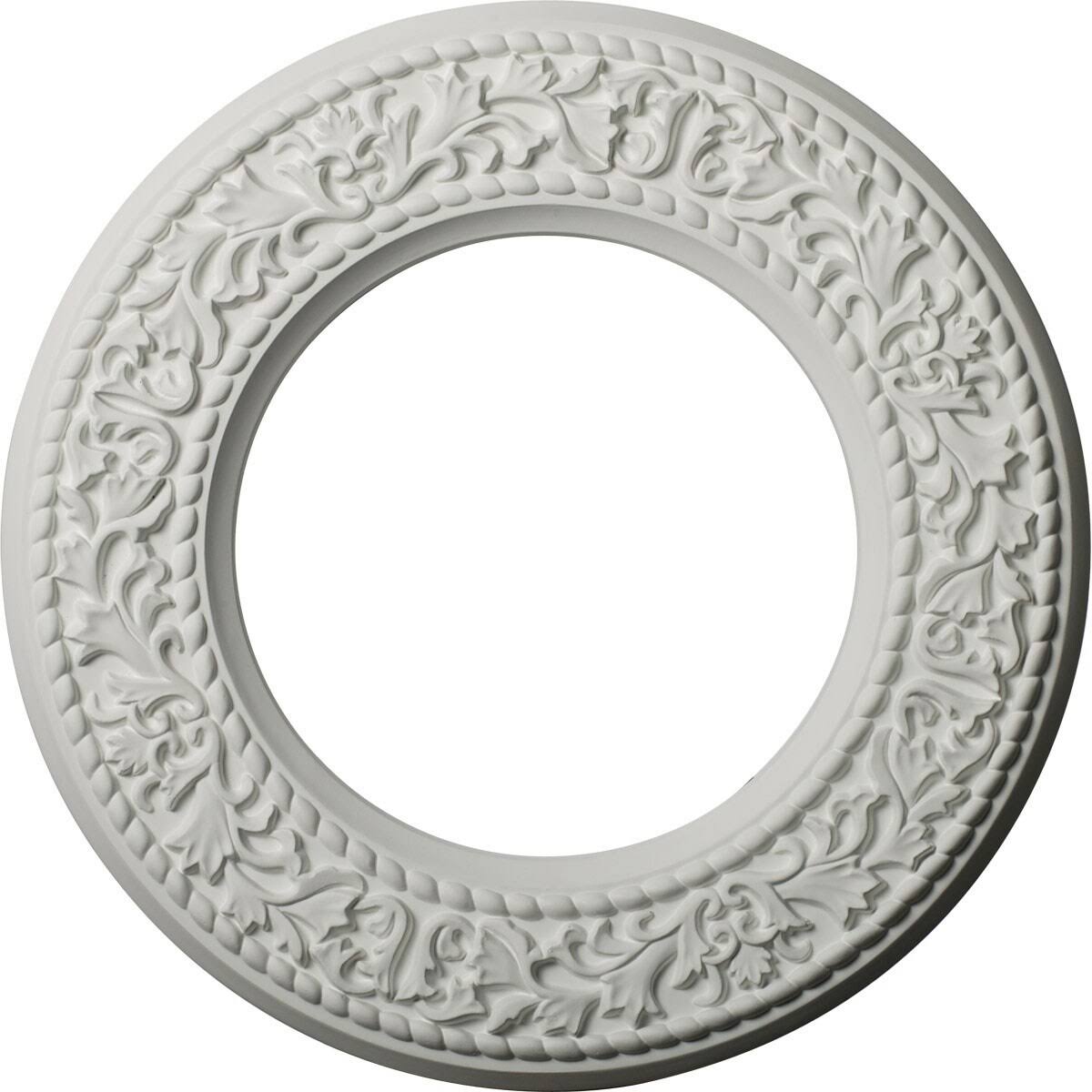 Blackthorn Ceiling Medallion Hand-Painted Polished Copper V831607