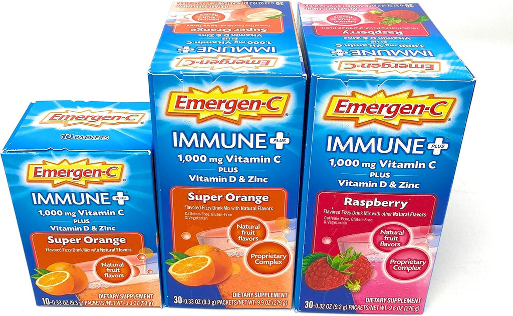 Super Orange and Raspberry Dietary Supplement Fizzy Drink Mix Powder K571