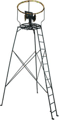 16 Foot Single Seater Foldable Outdoor Hunting Tripod Stand with 2 Detachable Gear Bags H867717