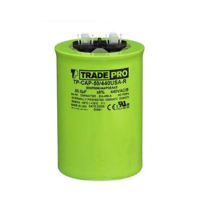 50 Mfd 440/370V Round Motor Run Capacitor C1642