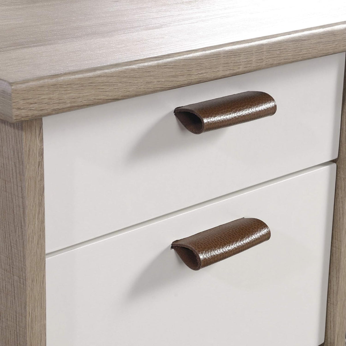 Executive Desk, Sky Oak Finish R2637