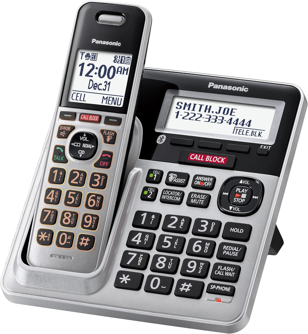 4-Handset DECT 6.0 Bluetooth Phone Bundle I16565