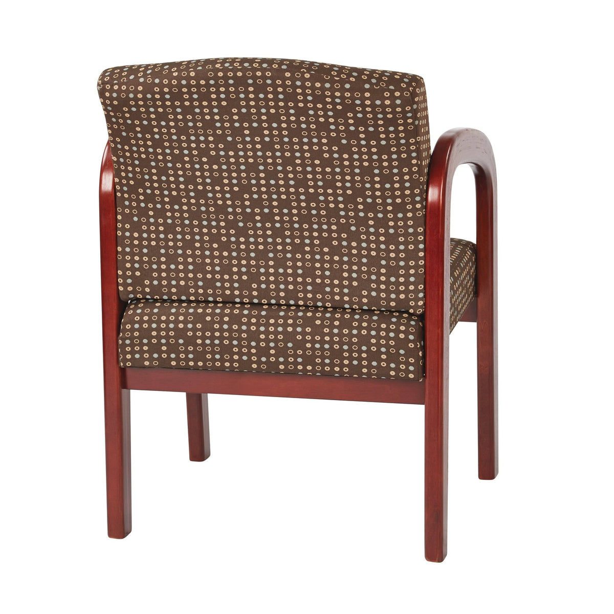 Ash Cherry Finish Wood Visitor Chair U282067