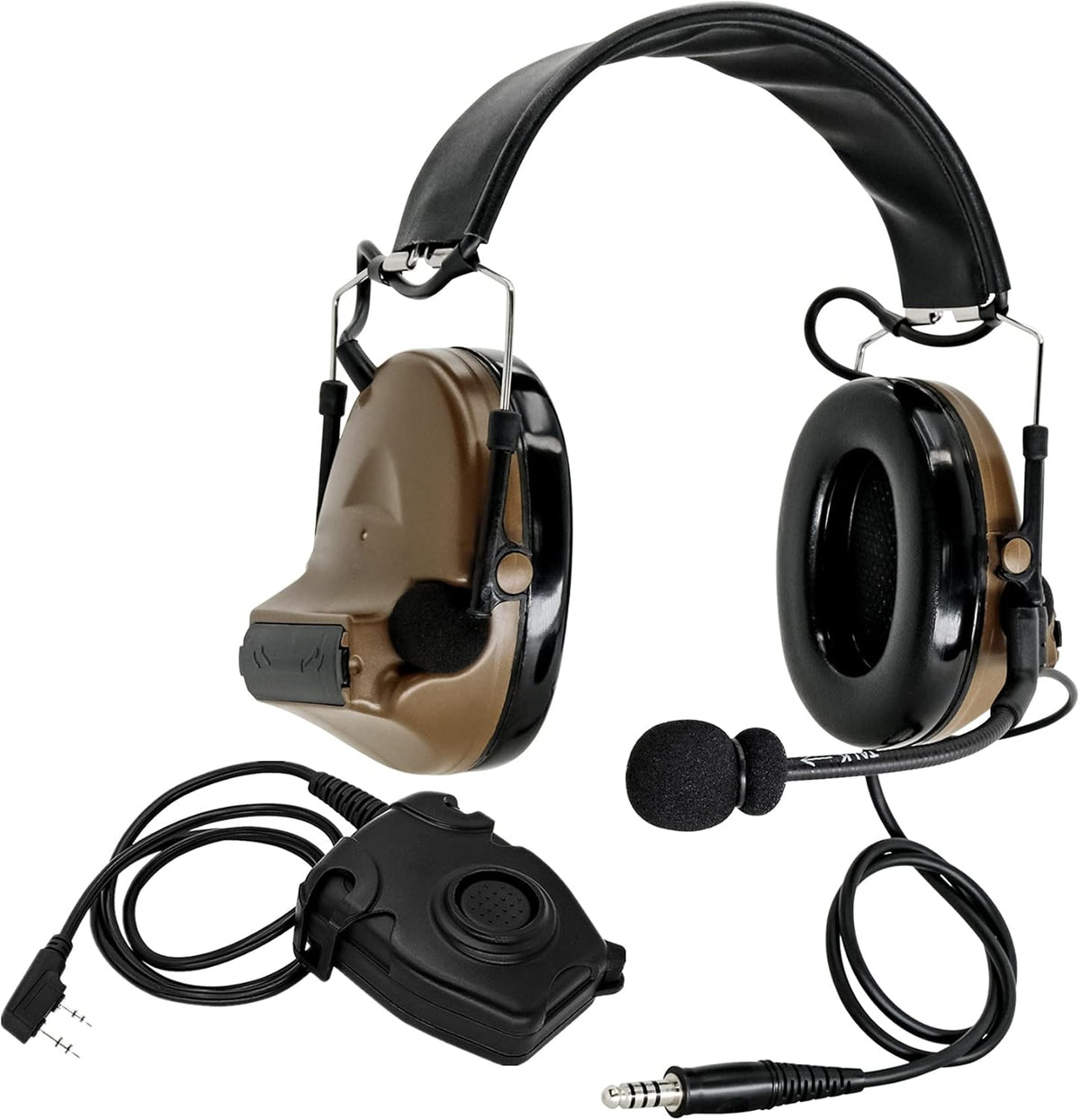 Tactical Headset with PTT Adapter J11899