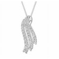 14K White Gold Lab Grown Diamond Pendant N6469