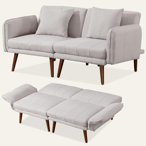 Grey Chenille 2 Seat Loveseat Sofa C6364
