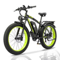 26" Fat Tire Electric Bicycle with 48V 17.5AH Removable Battery J458