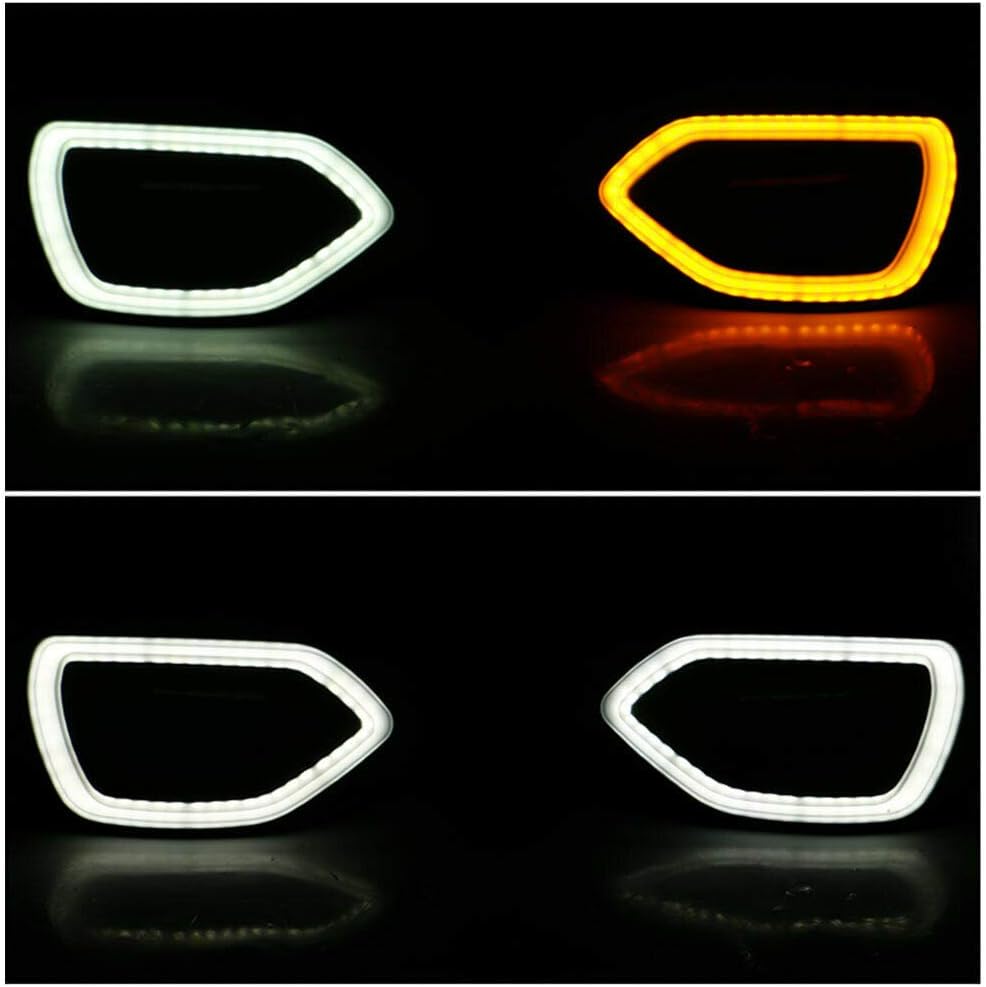 Smoked Grille Light Assembly, Front LED White & Yellow Lights, Pack of 2 K17926