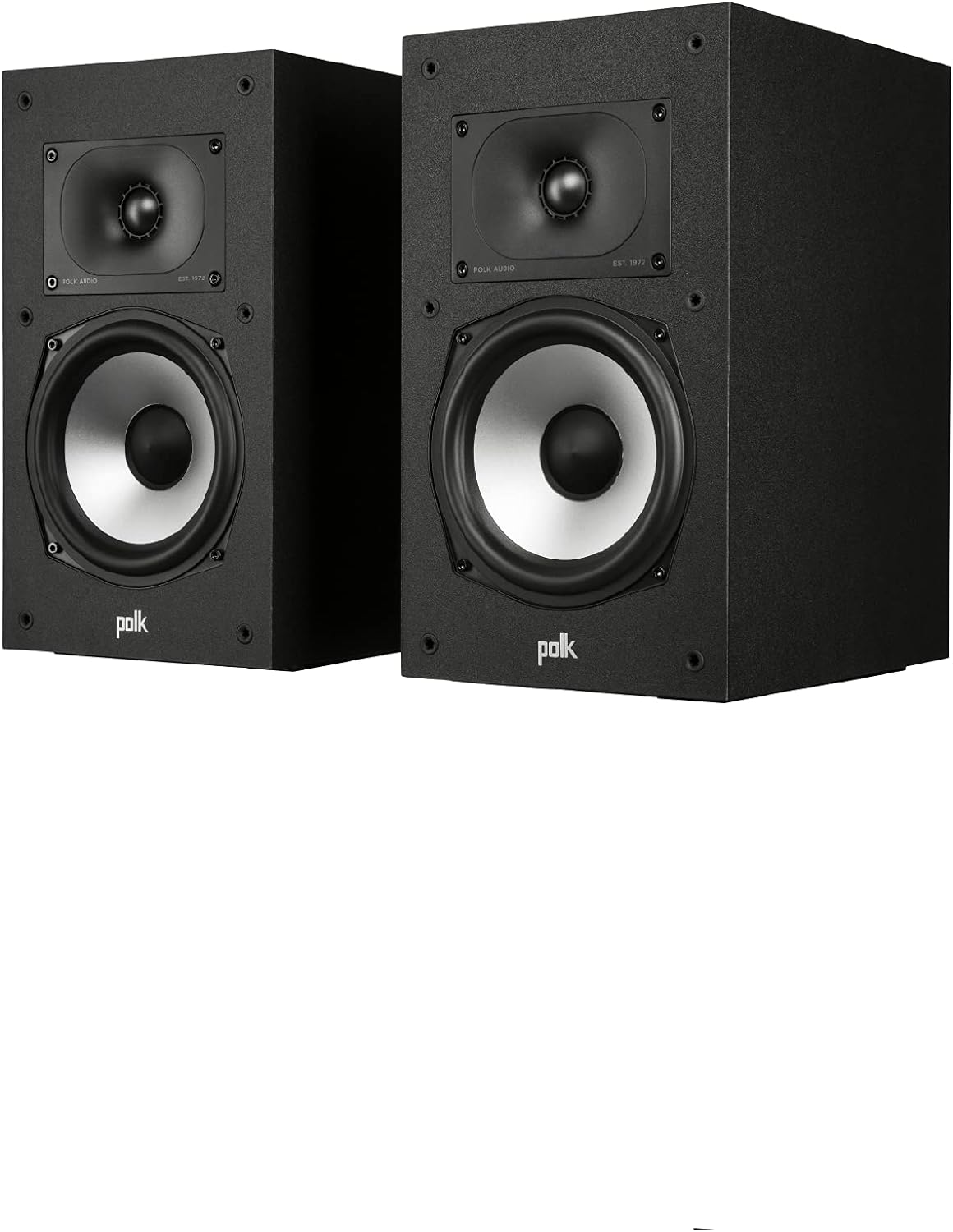 Pair of Bookshelf Speakers, Midnight Black H818234