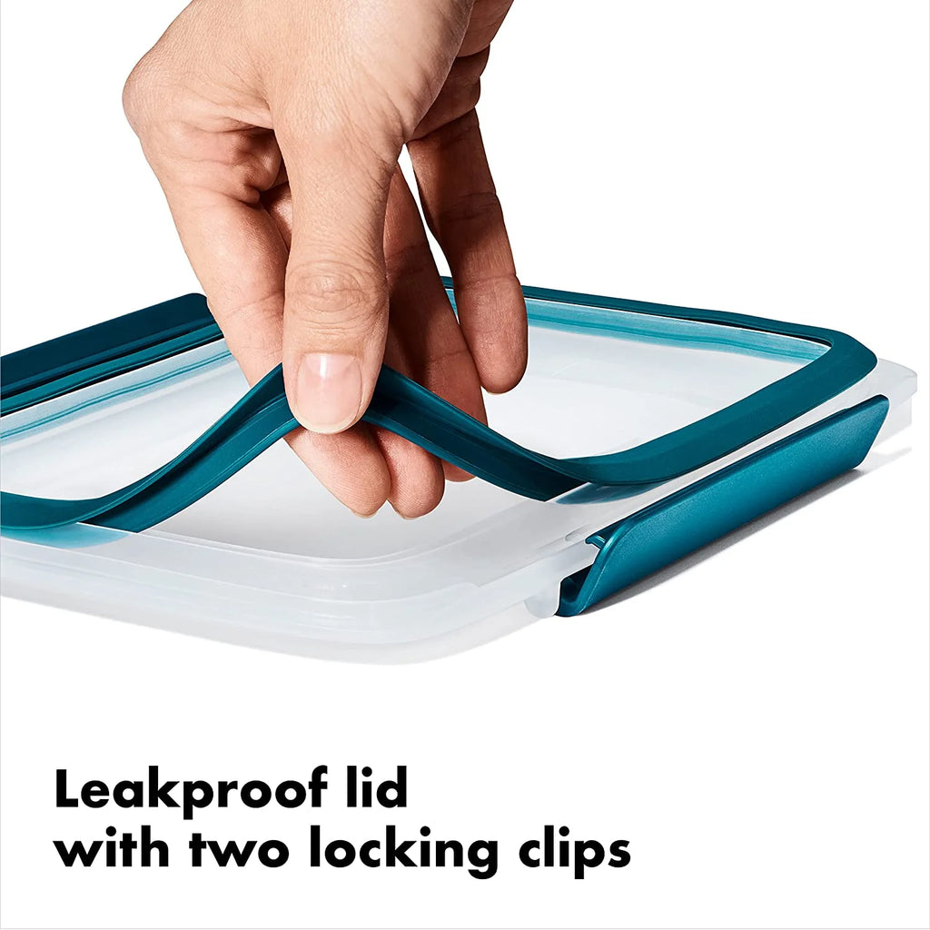 1.9 Cup Leakproof BPA Free Food Storage Container with Colander G41957