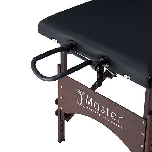 28" Portable Massage Table with Walnut Legs Q2960