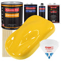 Sunshine Yellow Gallon Urethane Basecoat Clearcoat Car Auto Paint Kit V92733