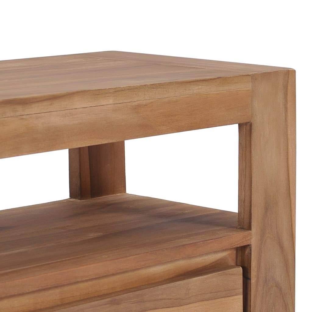 TV Cabinet Solid Teak Wood L64792