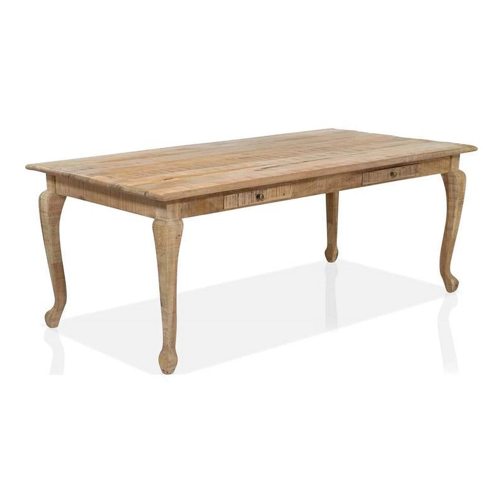 Wood 4-Drawer Dining Table O68691