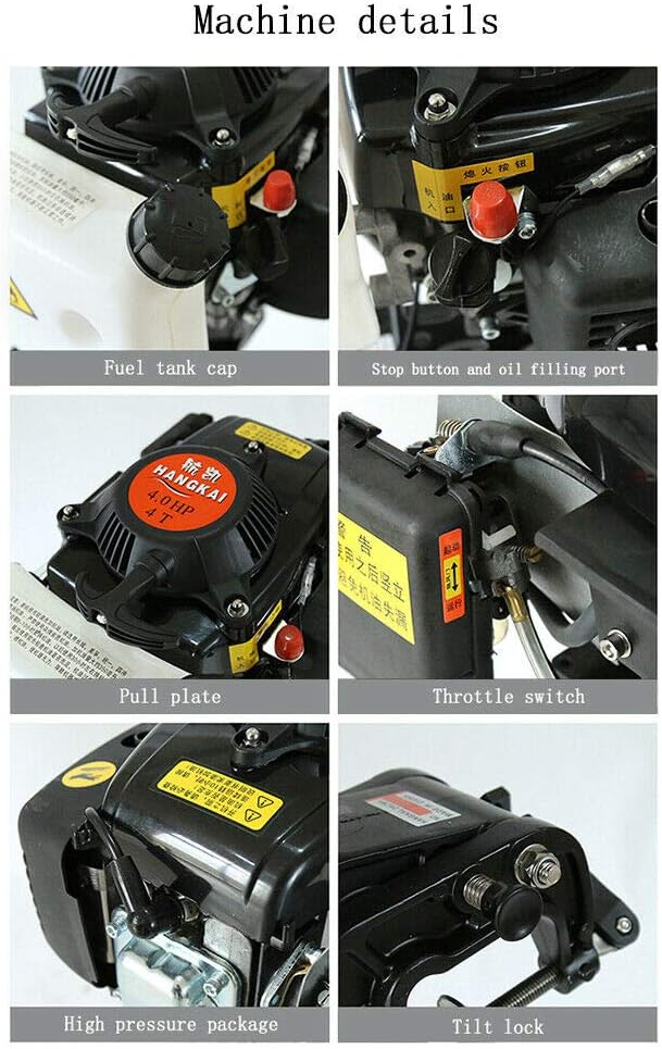 4HP Jet Pump Outboard Boat Motor S881461