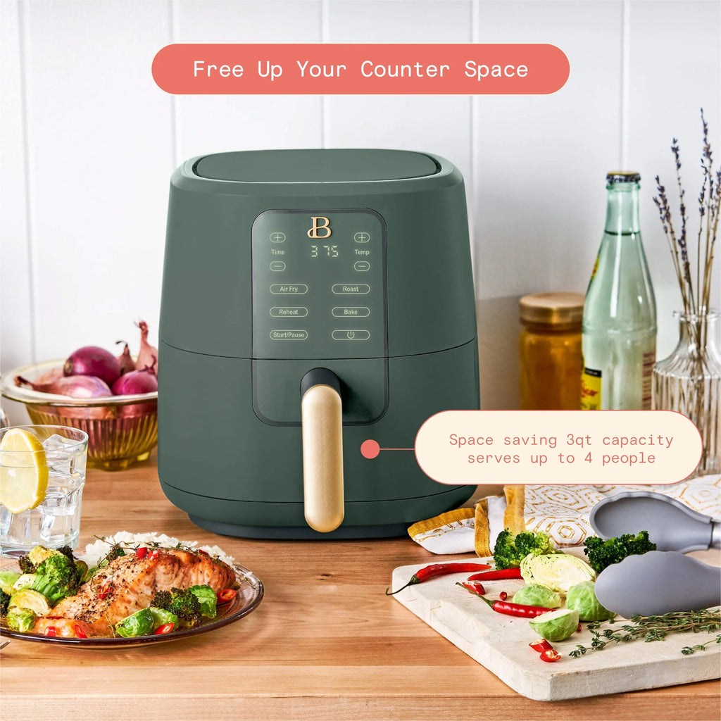 3 Qt White Air Fryer X7425