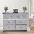 Black 8 Drawer Fabric Storage Dresser D41413