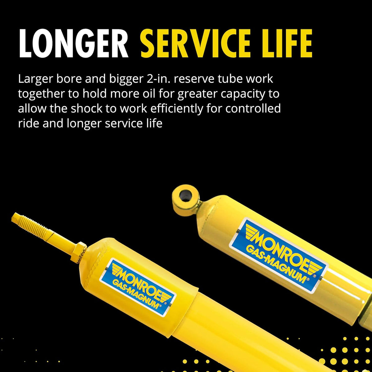 Gas-Magnum Truck Shock Absorber Pack of 2 O535