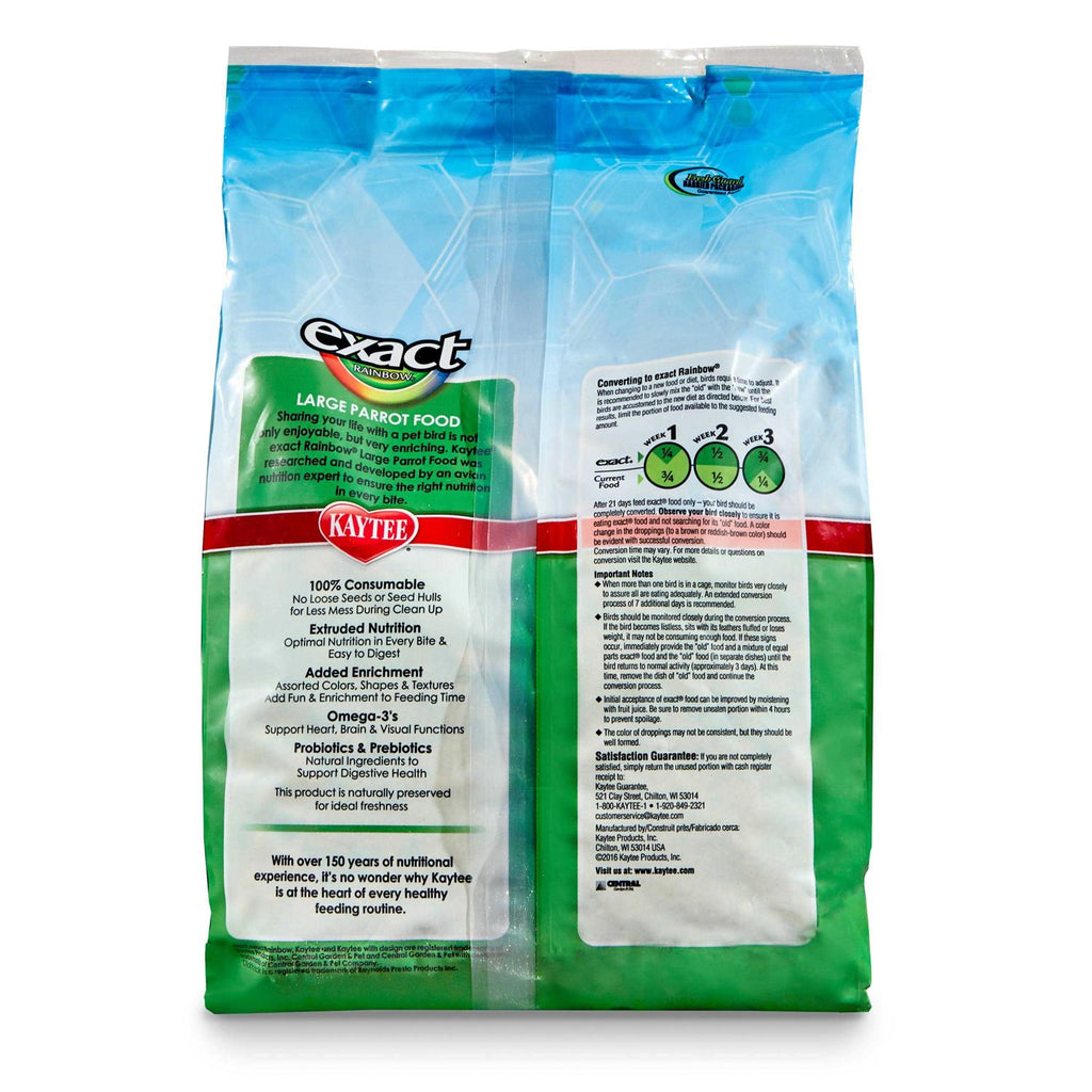 Rainbow Chunky Parrot Food W70339