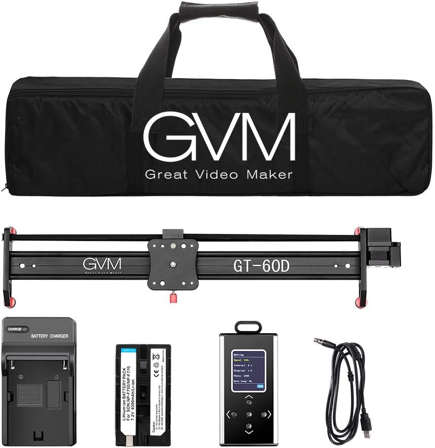 Motorized Camera Slider Video Rail Track Dolly with Controller Q78614
