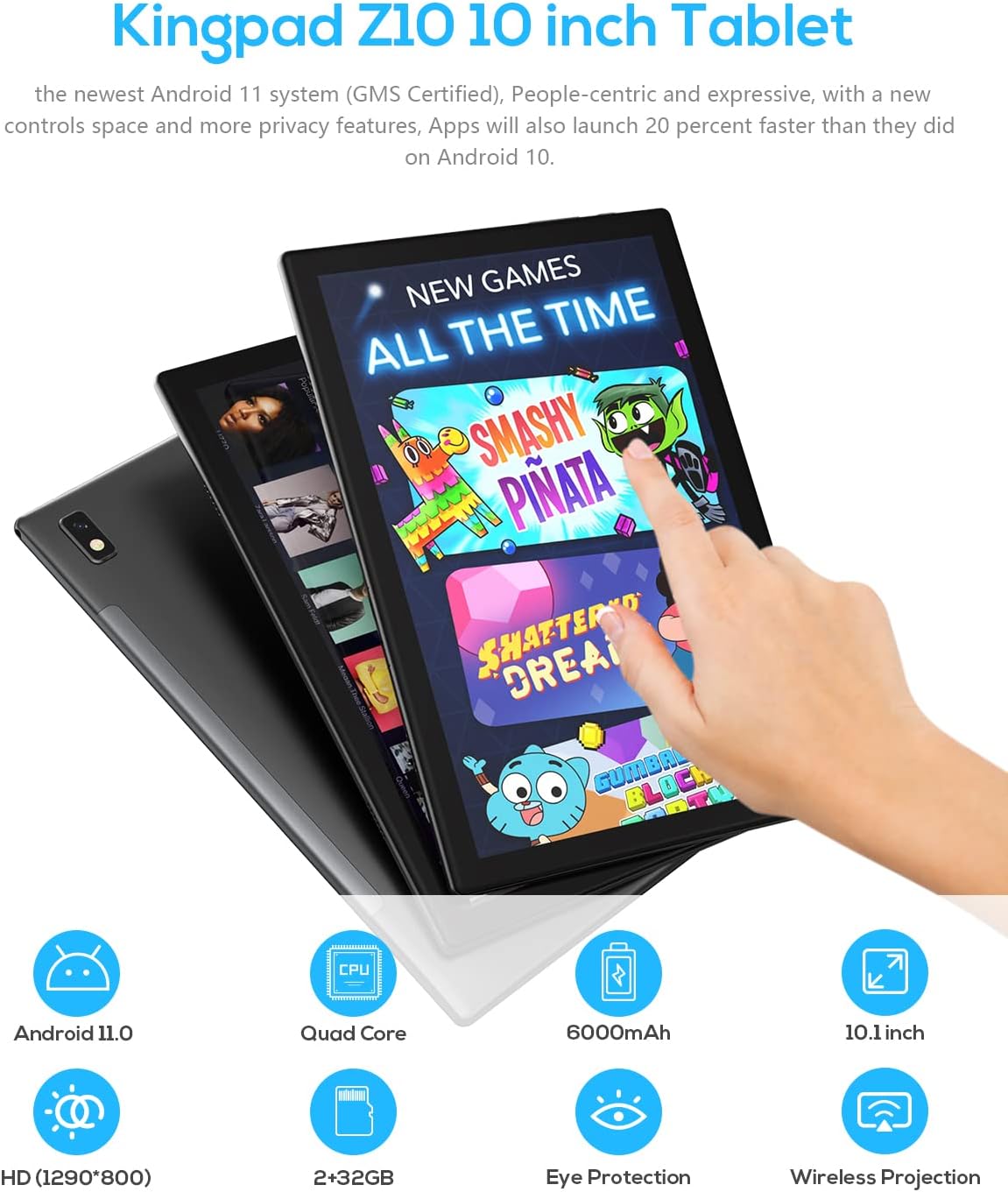 10 inch Slate Black Metal Body Tablet R87231