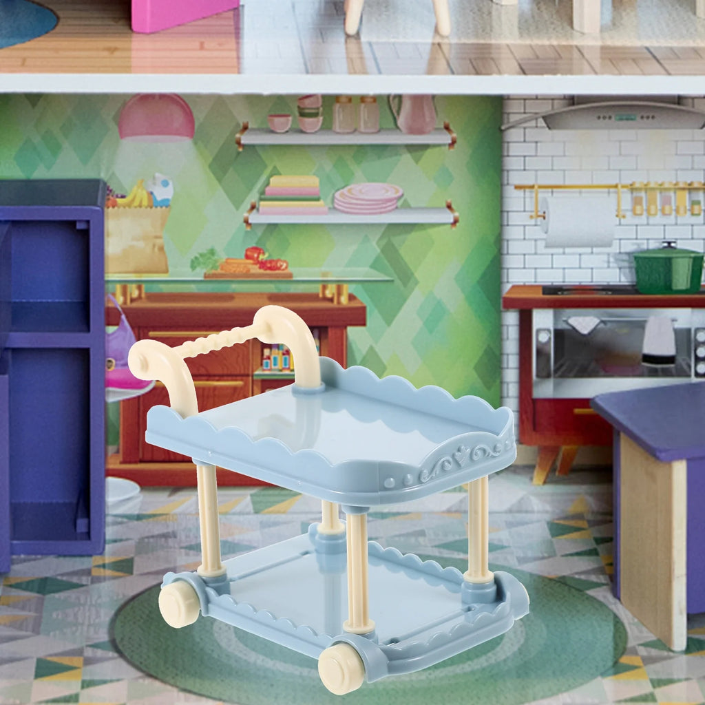 Tabletop Miniature Kitchen Cart Dollies L65265