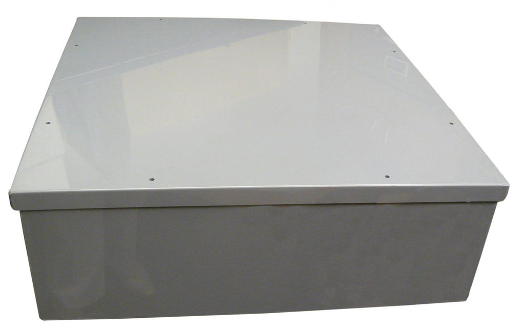 Rigid PVC Junction Box, Gray, Surface Mount B25500