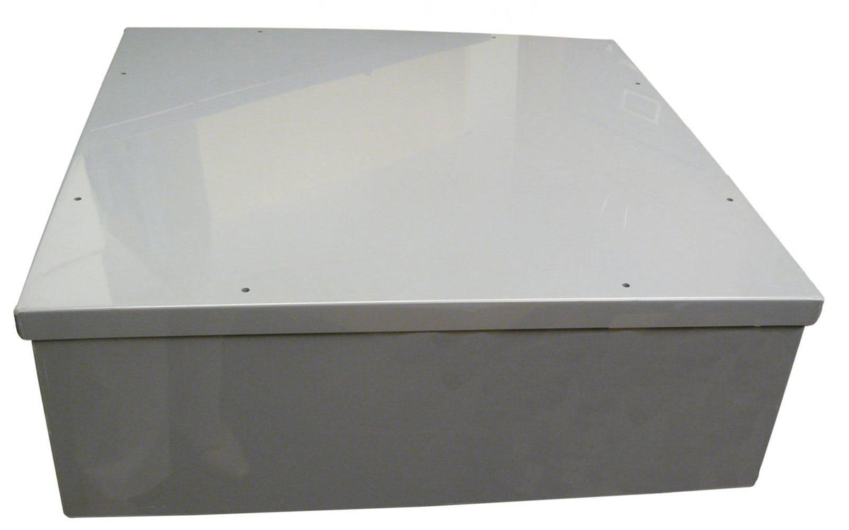 Rigid PVC Junction Box, Gray, Surface Mount B25500