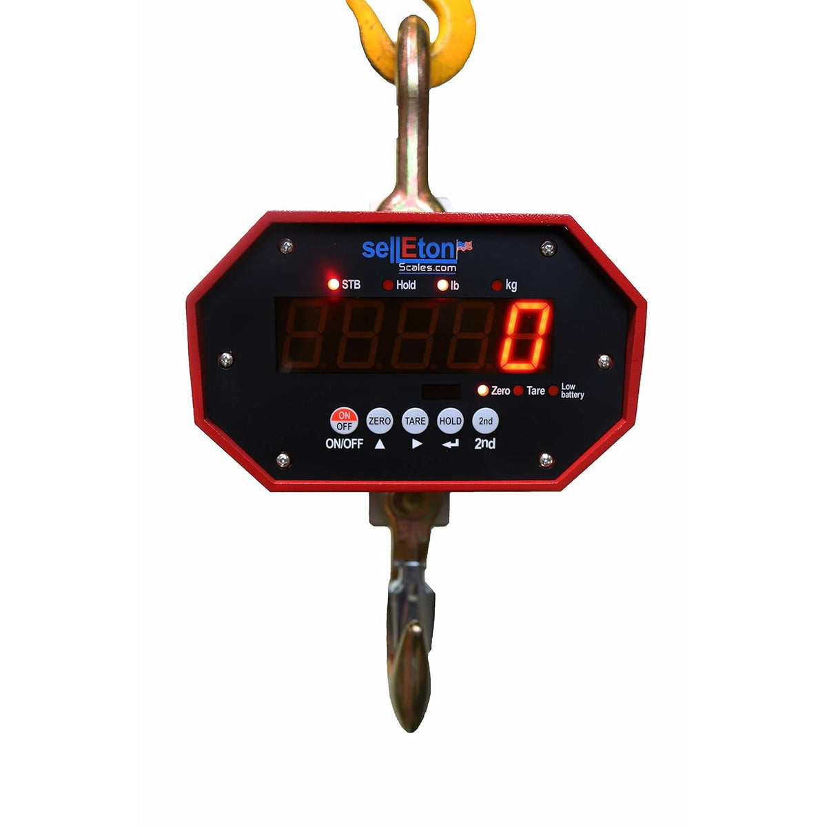 Heavy Duty Industrial Crane Scale, 20,000 lbs x 5 lb Capacity H680